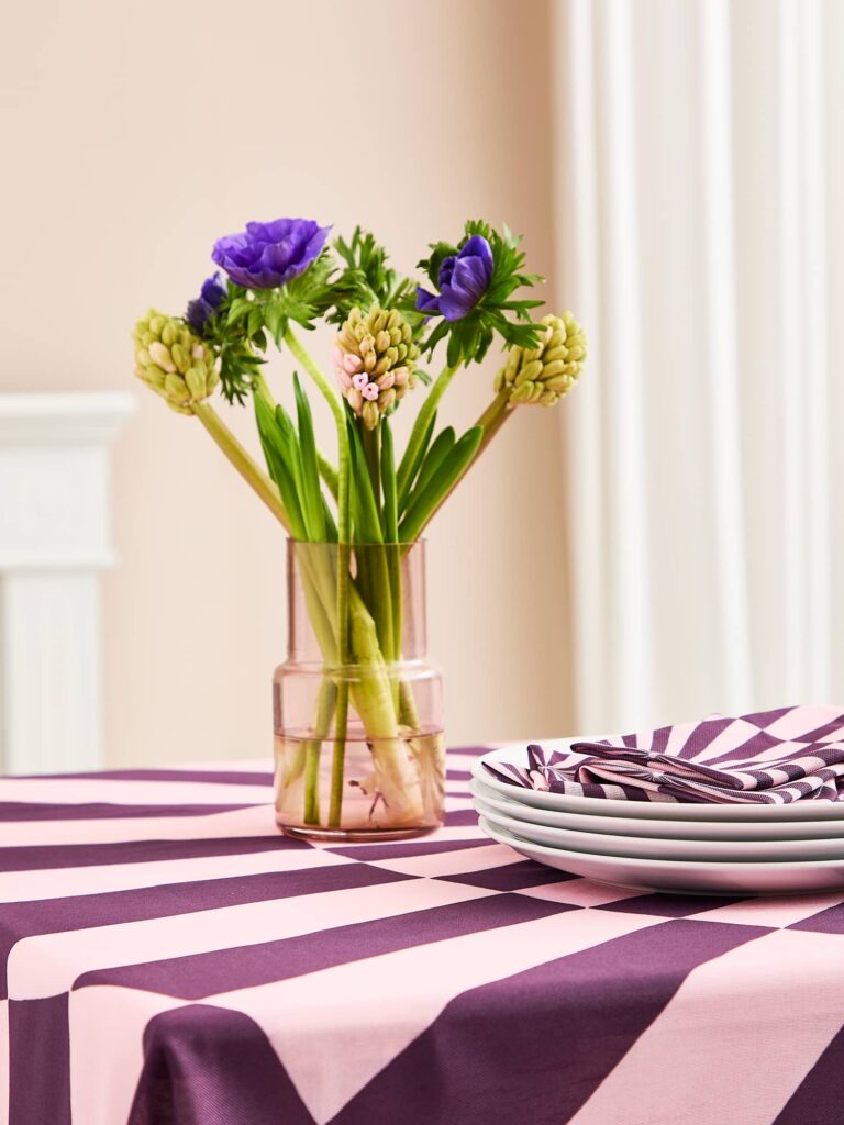 Langkilde flagfabrik bordopdækning livsstilsfoto